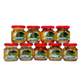 Кукуруза консервированная 105гр (чеснок)