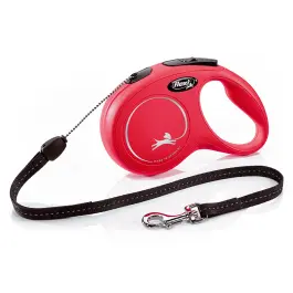 Рулетка FLEXI New Comfort XS 8кг 3м трос, красная