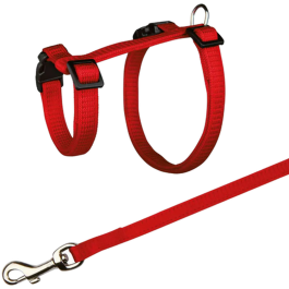 Набор "TRIXIE" (шлея 25-44 cм/10 мм+поводок 1.25 м) для кроликов