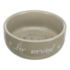 Миска TRIXIE керамическая для собак 0,6л с рисунком