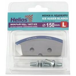 Ножи для ледобура ТОНАР HELIOS полукруглые - мокрый лед, 150мм, 2шт (для левого вращения)