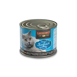 200гр Консервы Leonardo Ocean fish для взрослых кошек от года с Рыбой
