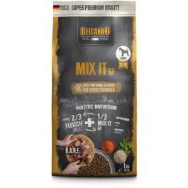 1кг Корм Belcando Mixt it GF BARF беззерновая диета для взрослых собак всех пород