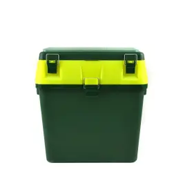 Ящик зимний, 2 секции, 19л, зеленый