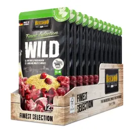 125гр Влажный корм Belcando Venison with millet & Lingonberries для взрослых собак средних и крупных пород с Дичью, просом и брусникой