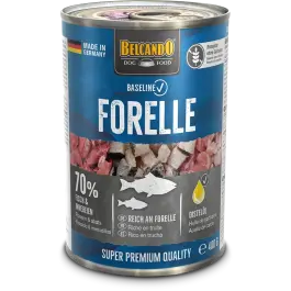 400гр Консервы Belcando Baseline Forelle для взрослых собак всех пород с Форелью