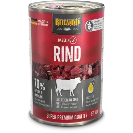 400гр Консервы Belcando Baseline Rind/Beef для взрослых собак всех пород с Говядиной