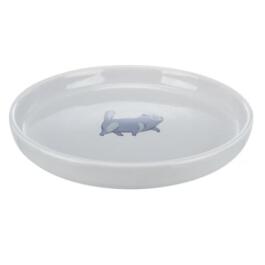 Миска керамическая "TRIXIE" для кошек 0,6л, серая