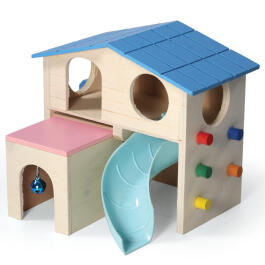 Игровой комплекс Triol LITTLE TOWN для мелких животных "Раздолье", 170*150*160мм