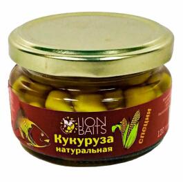 Насадка Lion Baits кукуруза натуральная Специи, 120мл