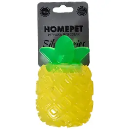 Игрушка WOGY для собак Ананас мигающий 10*7см