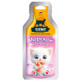 15г Лакомство TitBit для кошек Морской коктейль