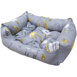 Лежанка Happy Friends "Любящее сердце", 57*57*12см