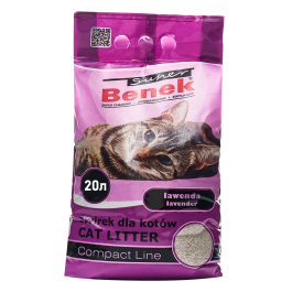 Наполнитель S Benek Compact Лаванда, 20л