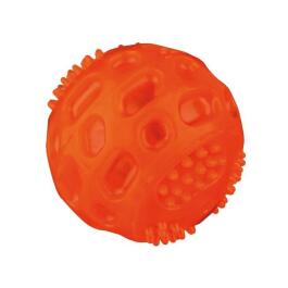 Игрушка TRIXIE для собак Мяч мигающий, термопластичная резина, 6,5см