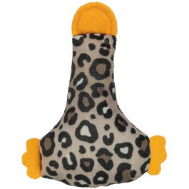 Игрушка "TRIXIE" для кошек "Утка" с кошачьей мятой Леопардовый принт, 12см