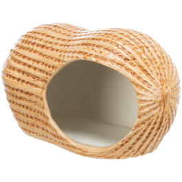 Домик керамический "TRIXIE" для грызунов в виде арахиса, 17*8*8см