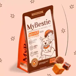 2кг Корм MyBestie Adult Duck для взрослых собак всех пород с Уткой