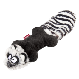 Игрушка Gigwi "Енот с пищалками" для собак, 24см