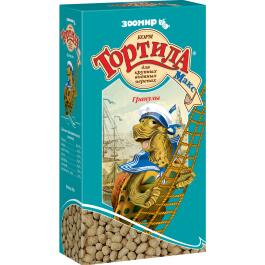 90г Лакомство ЗООМИР "Тортила Макс Гранулы" для крупных водяных черепах