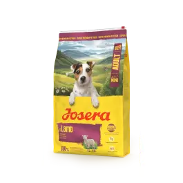 3кг Корм Josera MINI Adult with Lamb ( Mini 25/17) беззерновой для взрослых собак мелких пород, с Ягнёнком, овощами, фруктами и травами