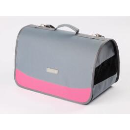 Сумка-переноска LOORI "Акварель" Розовая, 46*28*29см