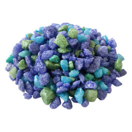 Грунт Zoo One "Млечный путь" для аквариума природный крашеный, 5-10мм, 1кг