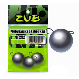 Груз чебурашка разборная ZUB 6г. (упак. 5шт)