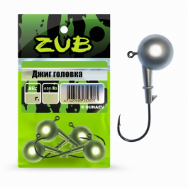 Джиг головка ZUB 502 (крючок 5\0) 8гр, 4шт