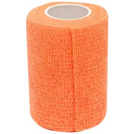 Бинт VETЗАБОТА ветеринарный самофиксирующийся Оранжевый, 7,5см*4,5м