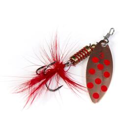 Блесна вращающаяся Lucky John SPIN X LONG 03 CR, 6г