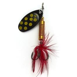 Блесна вращающаяся Lucky John SPIN X ROUND 04 BF, 11г