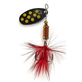 Блесна вращающаяся Lucky John SPIN X ROUND 02 BF, 5г