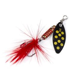 Блесна вращaющаяся Lucky John SPIN X LONG 02 BF, 4г