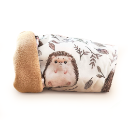 Конверт LOORI "Ёжики" для сна грызунов, 26*22 46см
