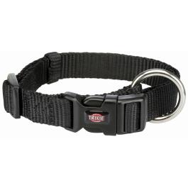 Ошейник TRIXIE для собак Premium Collar S-M 30-45см/15мм черный