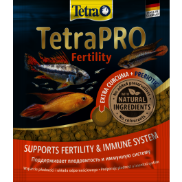 12г Корм TetraPRO Fertility Multi-Crisps с куркумой для поддержания репродуктивных функций рыб