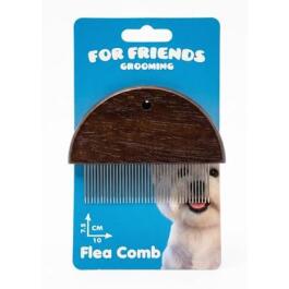 Расчёска-гребень For Friends для животных от блох и клещей, 10*7,5см