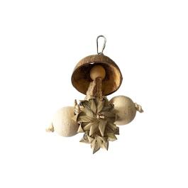 Игрушка BONITAPET для птиц "Гриб", 15*11см