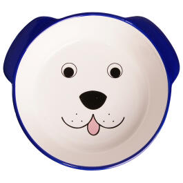 Миска керамическая Mr.Kranch для собак Мордочка собаки Синяя, 180мл