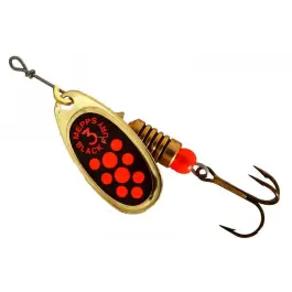 Блесна вращающаяся Mepps BLACK FURY Orange №02 OR (золото/красн)