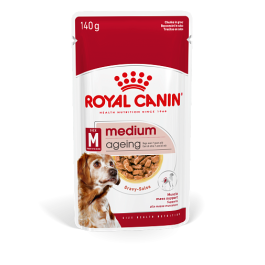 140гр Влажный корм ROYAL CANIN Medium Ageing для стареющих собак средних размеров от 7 лет (пауч)