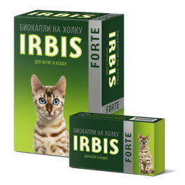 Капли на холку Irbis от блох и клещей для котят и кошек, 1шт