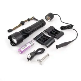 Фонарь ручной подствольный "СИБИРСКИЙ СЛЕДОПЫТ-ARMORY LIGHT", аккумулятор 1x2200mAh