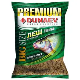 Прикормка DUNAEV-PREMIUM Лещ Крупная Фракция, 1кг