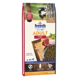15кг Корм Bosch Adult Lamb&Rice для взрослых собак всех пород с Ягненком и рисом