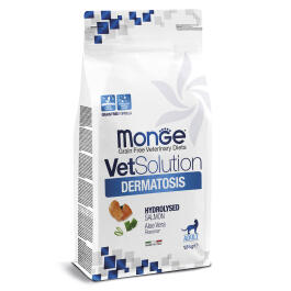 1,5кг Корм Monge VetSolution Cat Dermatosis Ветеринарная диета для кошек с заболеваниями кожи (дефект упаковки)