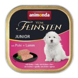 150гр Консервы Animonda Vom Feinsten Junior для щенков с Индейкой и ягненком, паштет