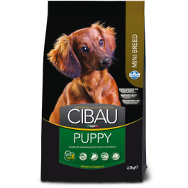 2,5кг Корм Farmina Cibau Puppy Mini для щенков мелких пород, беременных и кормящих собак