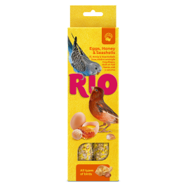 2*40гр RIO Sticks Egg палочки для всех видов птиц с яйцом и ракушечником